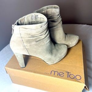 Me Too Gray suede boots. Lloyd style 6.5M